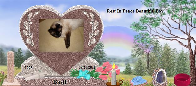 Basil's Rainbow Bridge Pet Loss Memorial Residency Image
