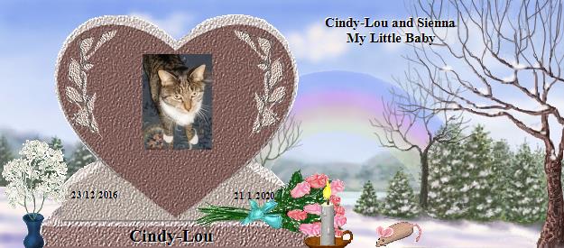 Cindy-Lou's Rainbow Bridge Pet Loss Memorial Residency Image