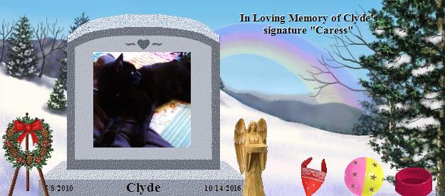 Clyde's Rainbow Bridge Pet Loss Memorial Residency Image
