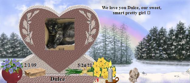 Dulce's Rainbow Bridge Pet Loss Memorial Residency Image