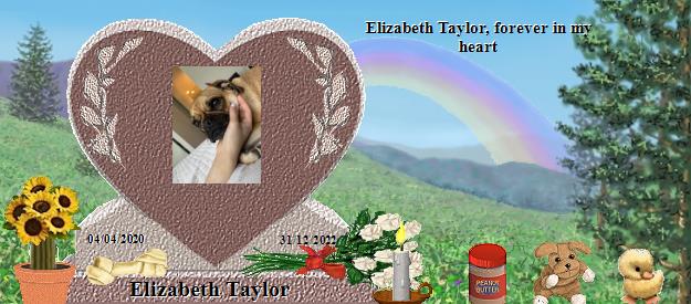 Elizabeth Taylor's Rainbow Bridge Pet Loss Memorial Residency Image