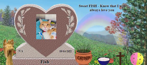 Fish's Rainbow Bridge Pet Loss Memorial Residency Image