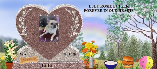 LuLu's Rainbow Bridge Pet Loss Memorial Residency Image